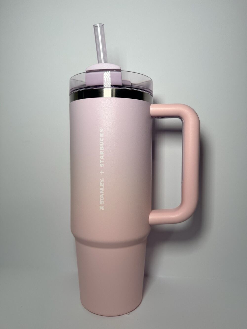 Stanley Starbucks Korea 2026 CHERRY BLOSSOM SAKURA PINK OMBRE 30oz Tumbler NWT